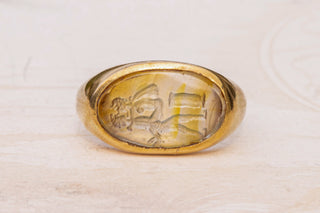 Antique Erotic Intaglio Ring