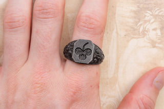 Berlin Iron Signet Ring