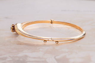 Victorian Diamond Bangle