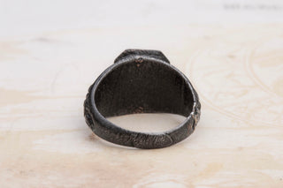 Berlin Iron Signet Ring