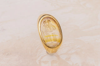 Antique Erotic Intaglio Ring