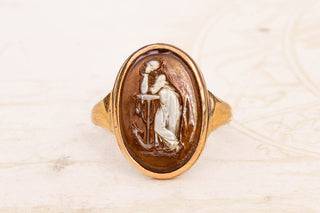 Antique Hope Cameo Ring