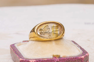 Antique Erotic Intaglio Ring