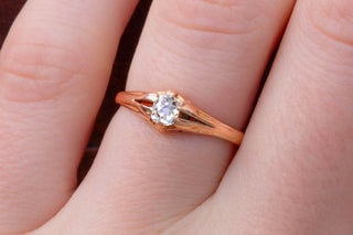 Antique Diamond Solitaire Ring