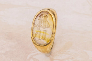 Antique Erotic Intaglio Ring