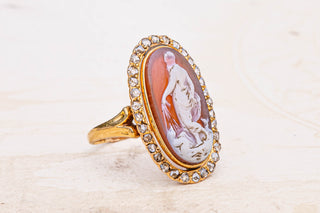 Victorian Cameo Cluster Ring