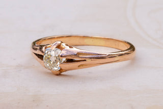 Antique Diamond Solitaire Ring