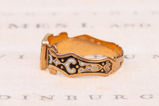 French Regional Enamelled Ring