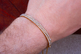 Victorian Seed Pearl Bangle