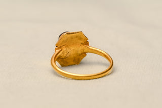 Scarce Medieval Garnet Ring