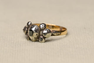 Early 18th Century Baroque Seven-Stone Diamond Ring