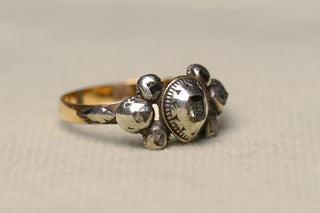 Early 18th Century Baroque Seven-Stone Diamond Ring