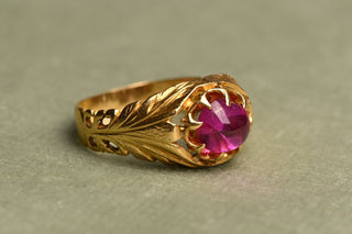 Antique Indian Gold Ring