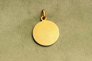 Small French 18K Gold Napoleon Medal Pendant by Révillon c.1900
