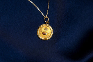 French Alphonse Augis ‘+ Qu’Hier – Que Demain’ Love Medal, c.1930