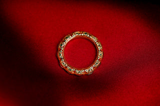 Royal Siamese Diamond Eternity Ring
