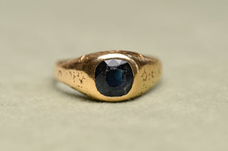 Antique Italian Sapphire Ring