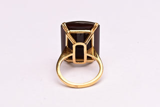 Vintage St George Agate Intaglio Ring