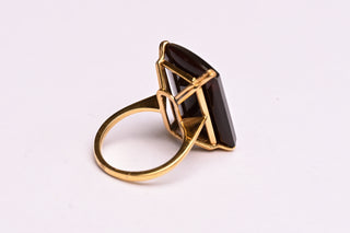 Vintage St George Agate Intaglio Ring
