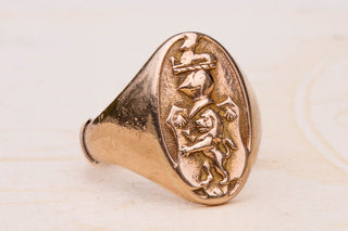 Antique Canadian ‘Birks’ Signet Ring