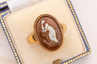 Antique Hope Cameo Ring