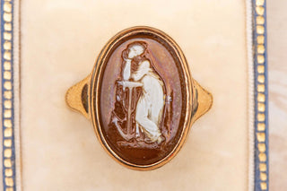 Antique Hope Cameo Ring