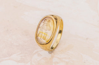 Antique Erotic Intaglio Ring