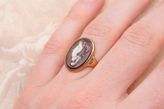 Antique Hope Cameo Ring