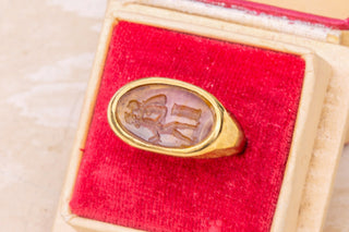 Antique Erotic Intaglio Ring