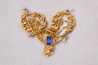 Belle Époque Sapphire Necklace