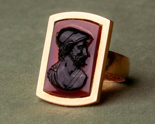 Antique French Cameo Ring