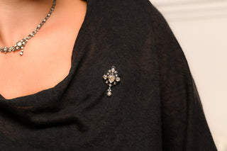 Georgian Rose Cut Diamond Necklace