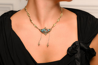 German 'Forget-Me-Not' Necklace