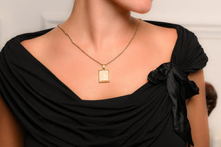 Antique French Citrine Necklace