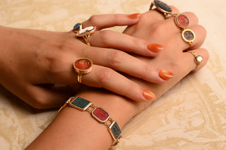 Rare Islamic Intaglio Seal Bracelet