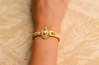 Victorian Opal and Diamond Bracelet
