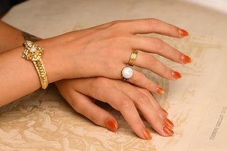 Victorian Opal and Diamond Bracelet