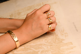 Victorian Diamond Snake Ring