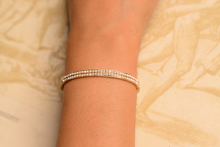 Victorian Seed Pearl Bangle