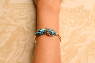 Victorian Ouroboros Snake Bracelet