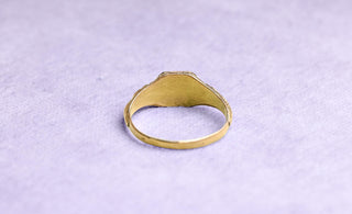 French Pinchbeck Signet Ring, c.1820