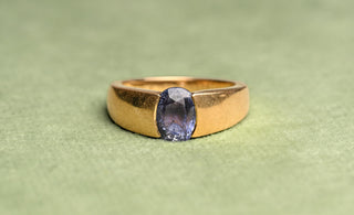 Vintage Boucheron Sapphire Ring, Paris, c.1980s–1990s