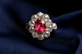 Belle Époque Burma Spinel Cluster