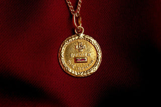 Antique Augis Love Medal