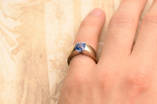 Vintage Boucheron Sapphire Ring, Paris, c.1980s–1990s