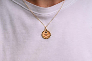 Antique Alphonse Augis ‘Plus Qu’Hier – Que Demain’ Love Medal, c.1930