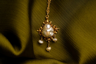 Late 17th Century Baroque Pearl Necklace