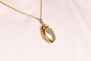 Antique French Mother of Pearl Locket