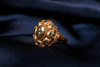 18th Century Spanish Diamond Cluster Ring, c.1720