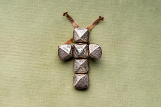 Antique Masonic Orb Pendant in Gold & Silver, c.1900
